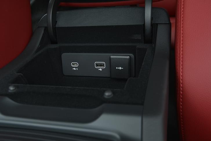 Jaguar F Pace Charging Ports