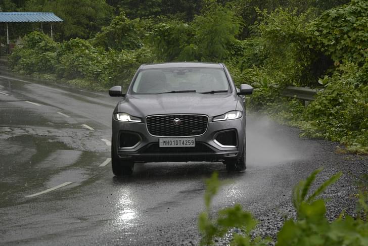 Jaguar F Pace Front View