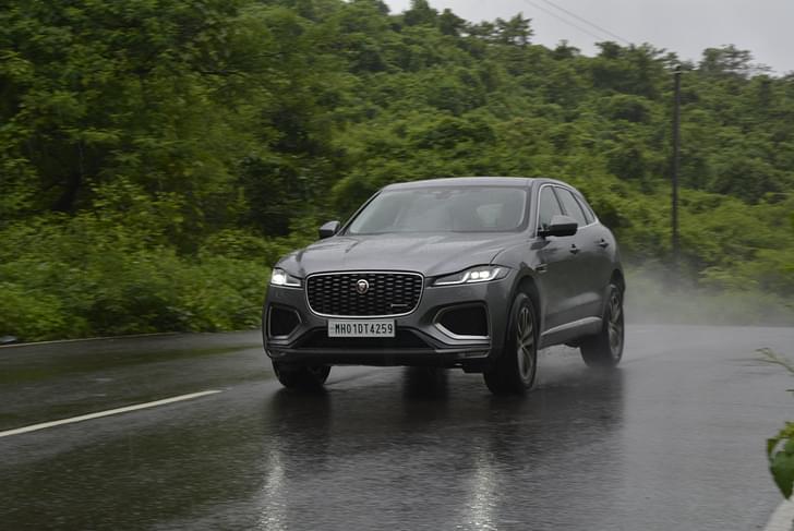Jaguar F Pace Front View