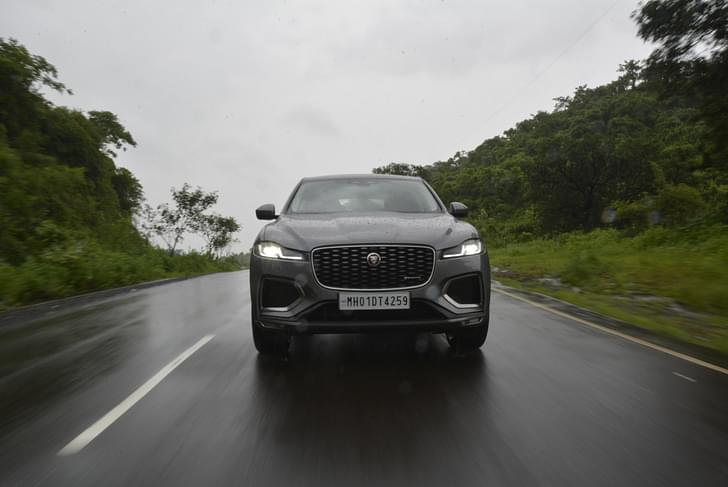 Jaguar F Pace Front View