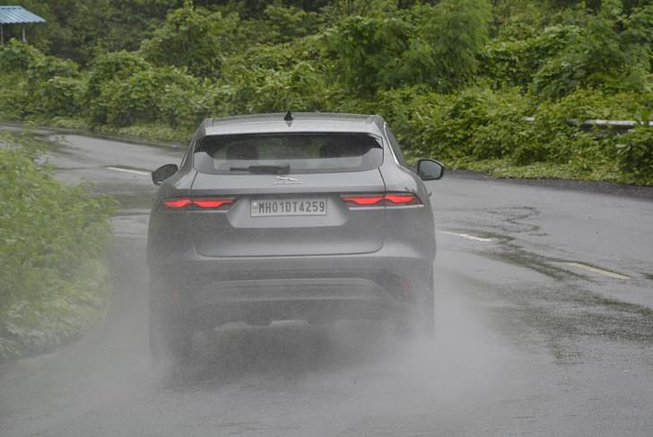 Jaguar F Pace Rear View
