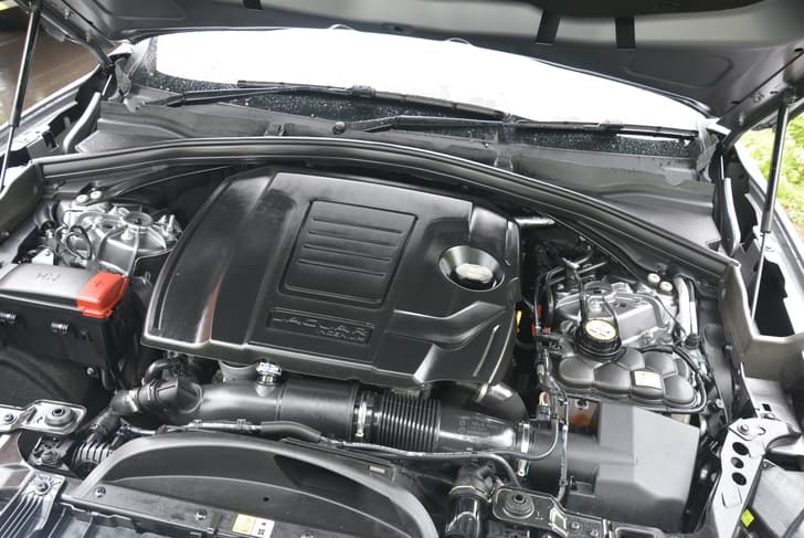 Open Bonnet Engine Shot