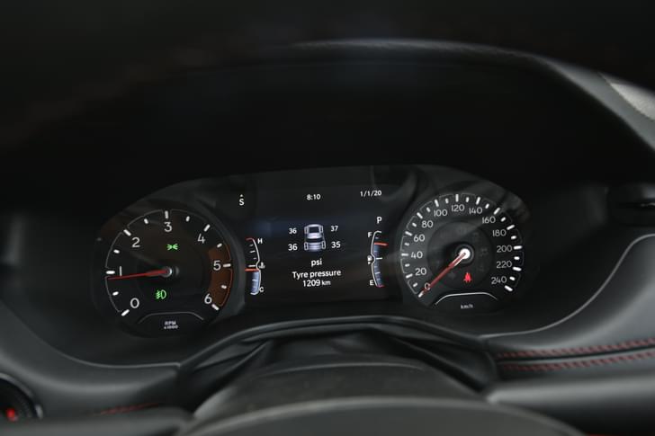 Jeep Compass Dashboard