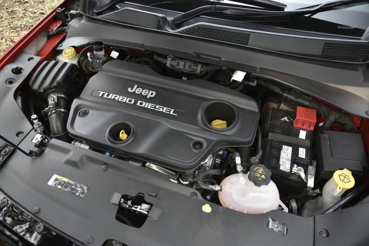 Open Bonnet Engine Shot