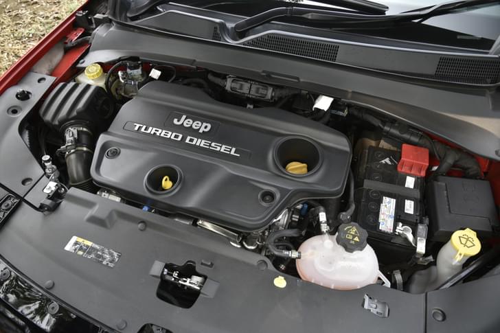 Jeep Compass Open Bonnet Engine Shot