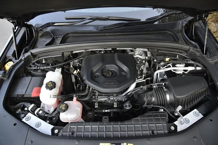 Open Bonnet Engine Shot