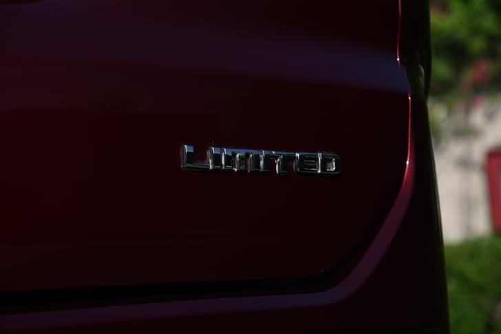 Jeep Meridian Rear Logo