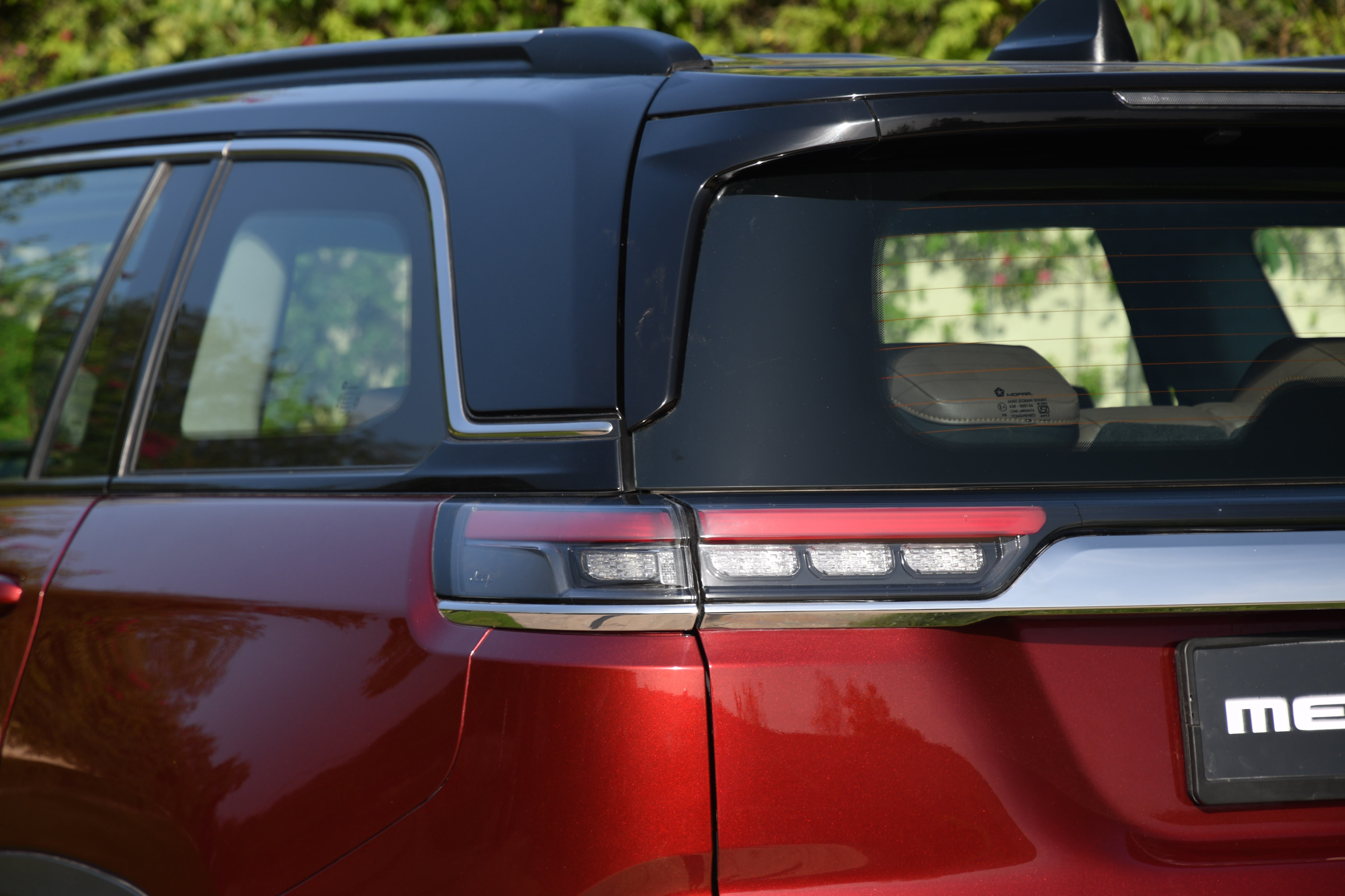 Jeep Meridian Rear View Image – Meridian Photos in India | Autocar India