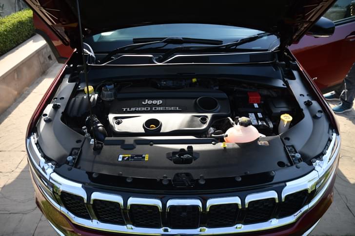 Jeep Meridian Open Bonnet Engine Shot