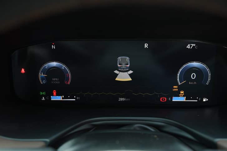 Jeep Meridian Dashboard