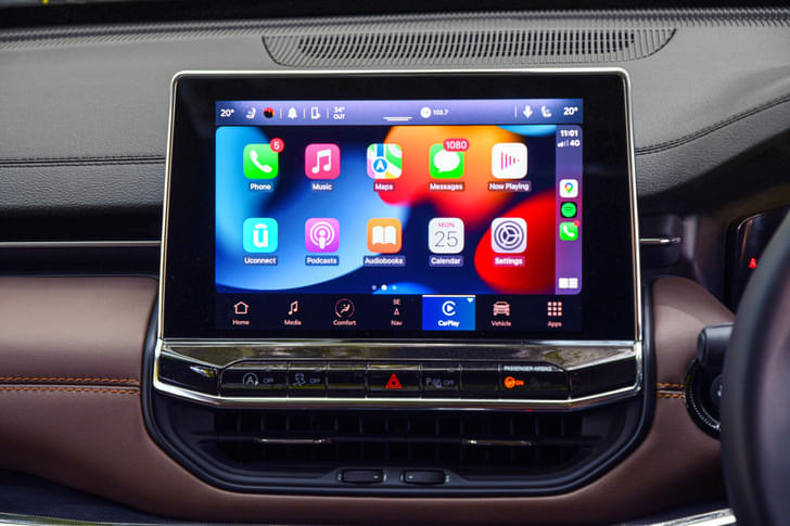 Jeep Meridian Dashboard