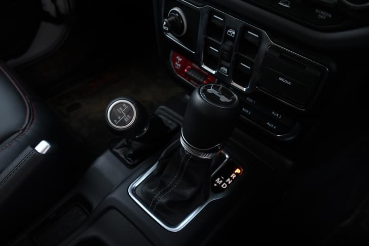 Jeep Wrangler Console Storage