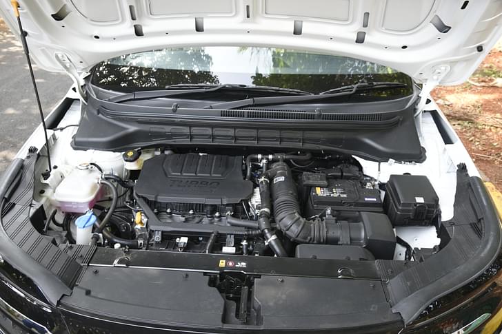 Open Bonnet Engine Shot