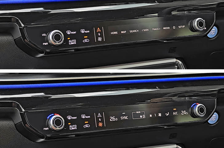 Kia Carnival Infotainment System