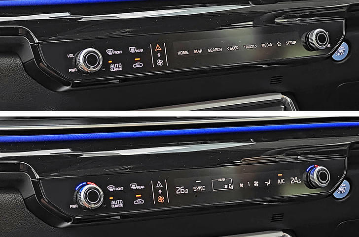 Kia Carnival Infotainment System
