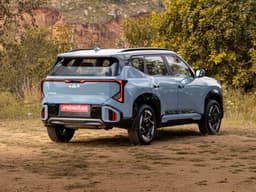 Kia Seltos Rear Right Three Quarter Kia Seltos Rear Right Three Quarter