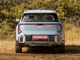 Kia Seltos Rear View Kia Seltos Rear View