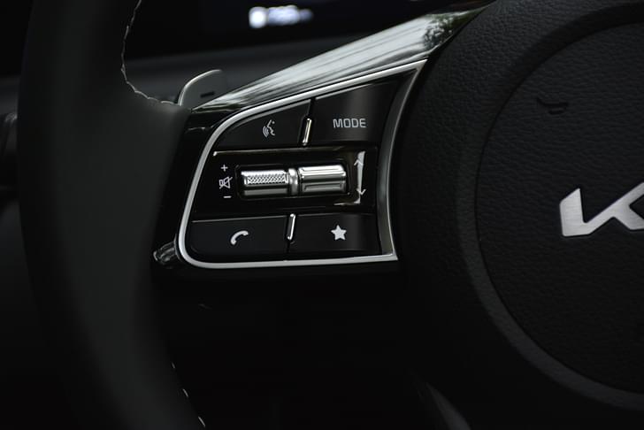 Kia Seltos Leather Wrapped Steering Wheel