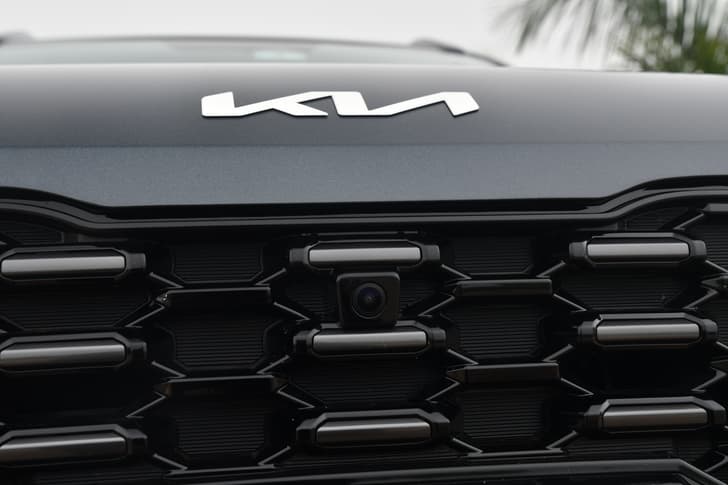 Kia Sonet Front Logo