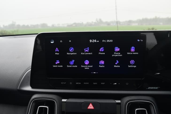 Kia Sonet Dashboard