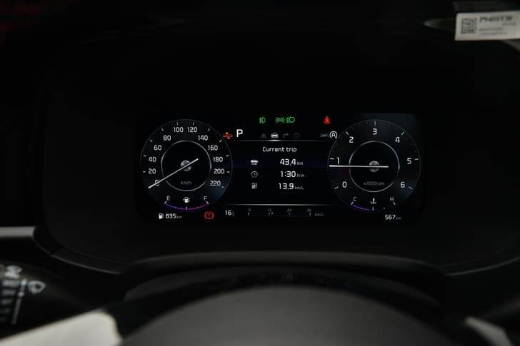Kia Sonet Dashboard
