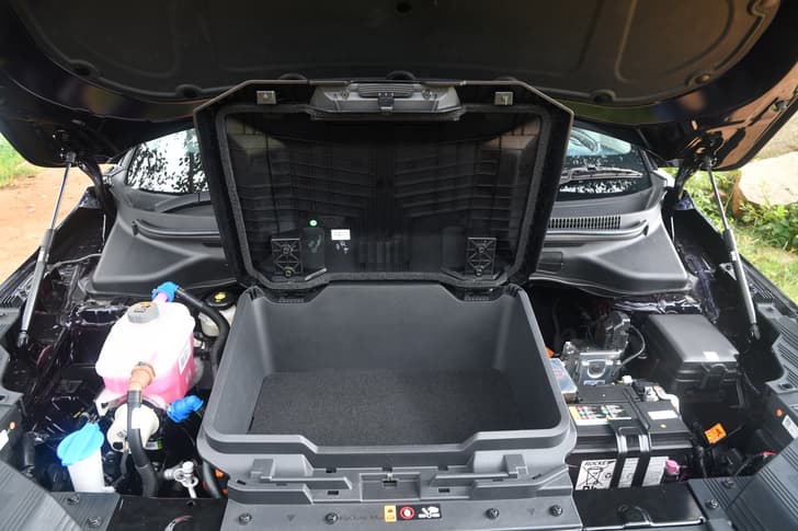 Open Bonnet Engine Shot
