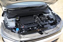 Kia Carens Clavis Open Bonnet Engine Shot