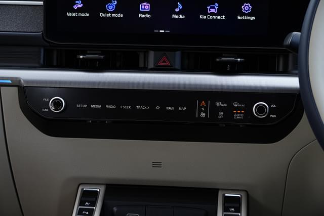 Kia Carens Clavis Dashboard