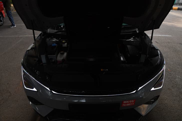 Kia Ev6 Open Bonnet Engine Shot