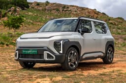 Kia Syros EV Front Right Three Quarter Kia Syros EV Front Right Three Quarter