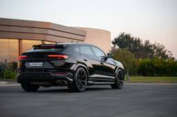 Lamborghini Urus Rear View Lamborghini Urus Rear View
