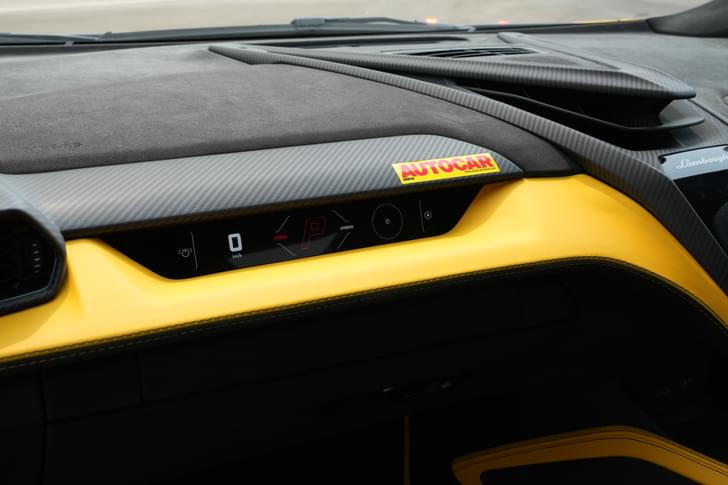 Lamborghini Revuelto Dashboard