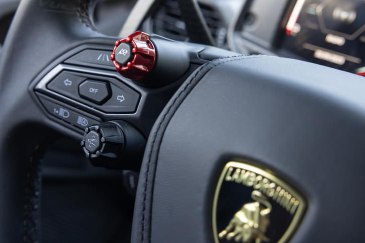 Lamborghini Revuelto Steering Mounted Controls