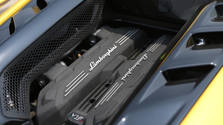 Lamborghini Revuelto Open Bonnet Engine Shot
