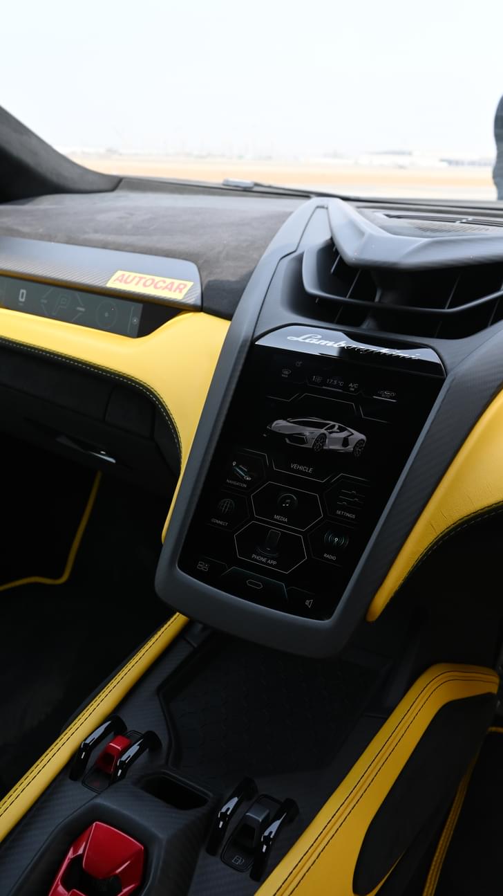 Lamborghini Revuelto Dashboard