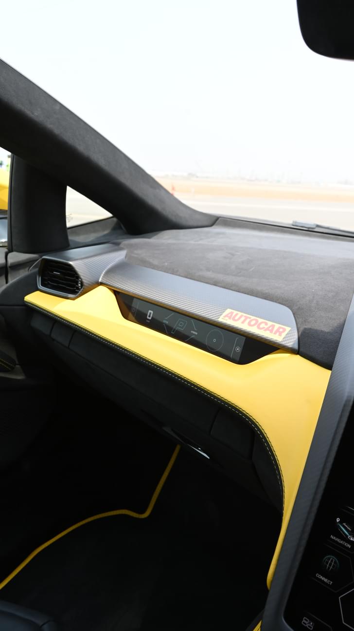 Lamborghini Revuelto Dashboard