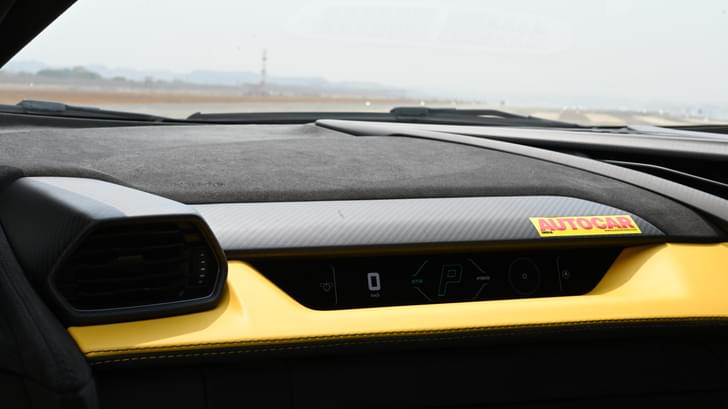 Lamborghini Revuelto Dashboard