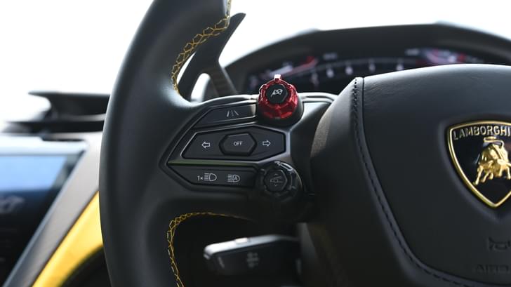 Lamborghini Revuelto Steering Wheel