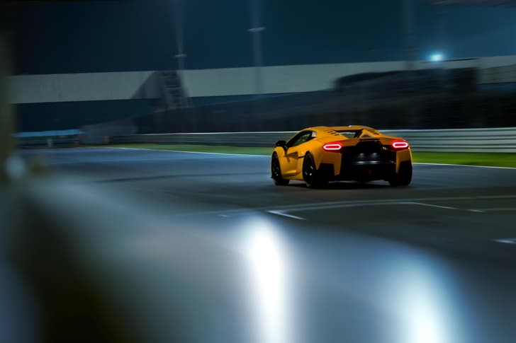 Lamborghini Temerario Rear View Lamborghini Temerario Rear View
