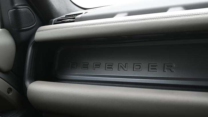 Land Rover Defender Glove Compartment
