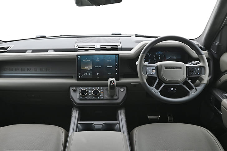Land Rover Defender Dashboard Image – Defender Photos in India ...