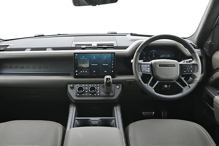 Land Rover Defender Dashboard