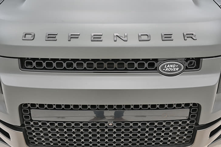 Land Rover Defender Front View