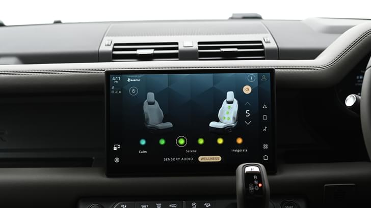 Land Rover Defender Dashboard