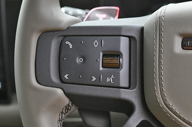 Leather Wrapped Steering Wheel Image - 29196
