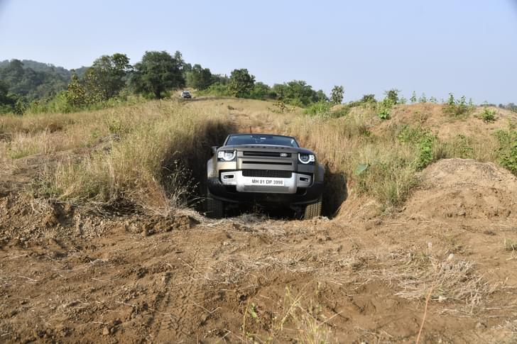 Land Rover Defender Front View