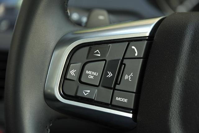 Leather Wrapped Steering Wheel Image - 12059
