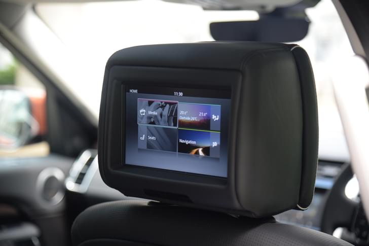Land Rover Discovery Infotainment System
