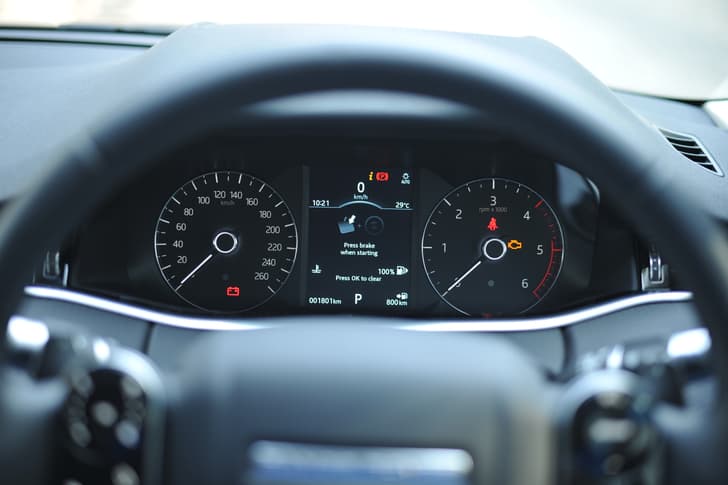 Land Rover Range Rover Evoque Dashboard