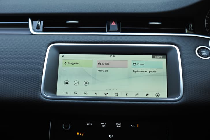 Land Rover Range Rover Evoque Dashboard